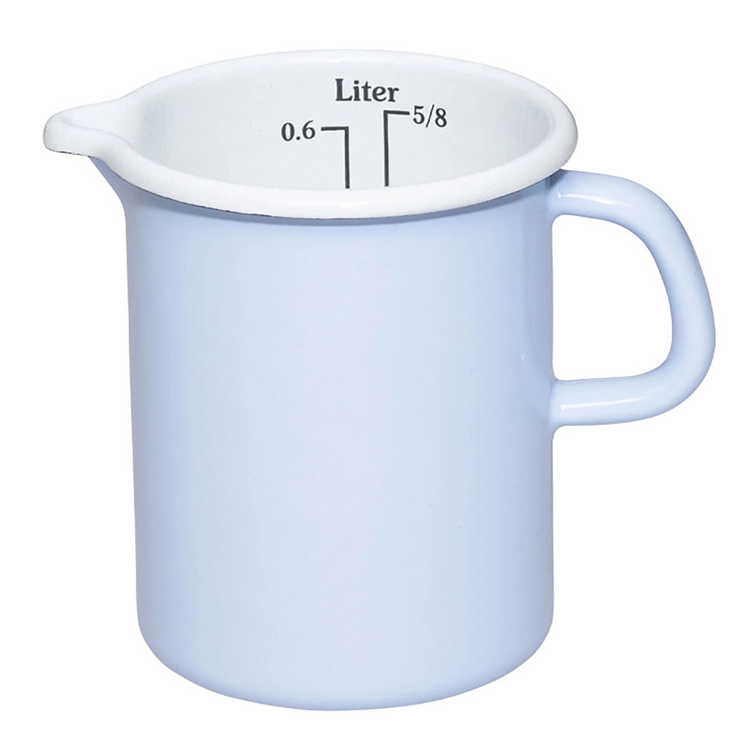 Riess, 0337-127 Classic Edition Nature Blue Light Émail 0,333 Kg 0,5 L 0,5 L 14,5 X 10,1 X 12 Cm