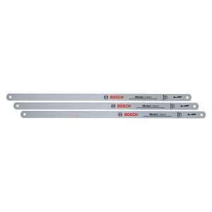 Bosch Bügelsägeblätter, 300 mm, 32 TPI, 3 Stück, für präzise Schnitte.