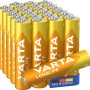 Varta Longlife Micro (AAA) Batterien, 24er Pack, goldfarben, für Geräte mit niedrigem Energieverbrauch.