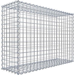 Gabiona Gabionenkorb 70 cm x 100 cm x 30 cm Maschenw 5 cm x 5 cm