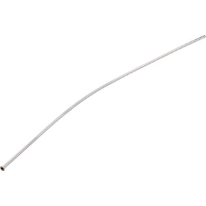 Chrombeschichtetes Kupferanschlussrohr, Ø 10 mm, Länge 1000 mm.