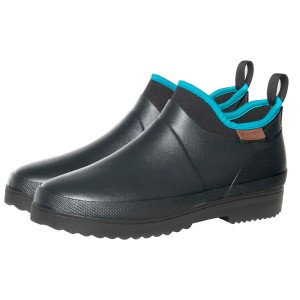 Gardena Gummistiefel Low Cut Unisex, schwarz, Größe 36, für Gartenarbeit und Freizeit.