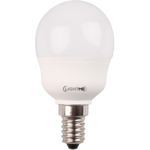 Lightme LED-Leuchtmittel E14, Tropfenform, 4,9W, warmweiß, für stimmungsvolle Beleuchtung.
