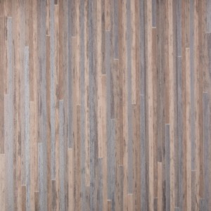 PVC-Bodenbelag Social Weiß, Meterware, 300 cm breit, mit Holzoptik.