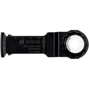 Bosch Tauchsägeblatt PAIZ 32 APB für Multifunktionswerkzeuge, geeignet für Holz und Metall.