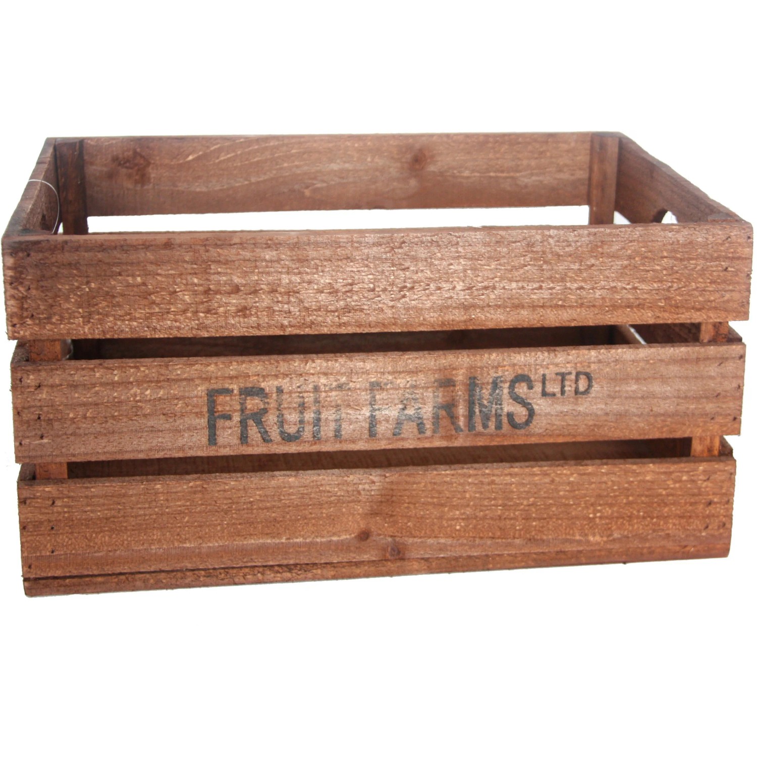 Holzkiste mit Griffen 24 l Braun 40 x 30 x 20 cm kaufen bei OBI