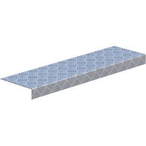 Sarei Riffelblechprofil HG11, silbernes Aluminium Dachblech für vielseitige Anwendungen.