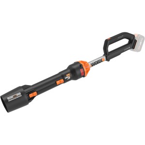 Worx Akku-Laubbläser WG543E.9 PowerShare 20 V Solo, Laubpuster für Garten und Hof