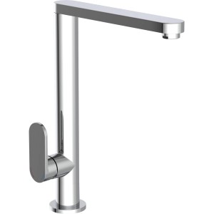 Schütte Küchenarmatur Chicago, verchromter Einhebelmischer mit hohem Auslauf.