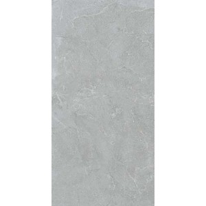 Graue, matte 60x120 cm Bodenfliese aus Feinsteinzeug mit Steinoptik für Innen & Außen.
