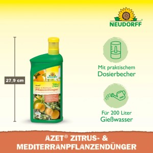 Neudorff Zitrus- & Mediterranpflanzen-Dünger Flüssig Azet 1 l