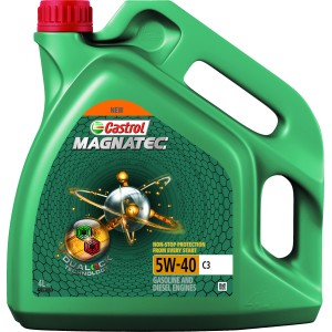 Castrol Magnatec 5W-40 C3 Motoröl, 4 Liter Gebinde für Otto- und Dieselmotoren.