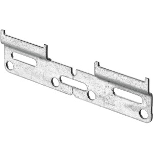 Hettich Schrankaufhängeschiene aus Stahl, 2 Stück, für Möbelausstattung. Belastbarkeit 130 kg.