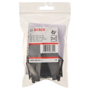 Bosch Absaugadapter für Schleifer, Zubehör für Exzenter- und Multischleifer in Verpackung.