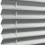 Detailaufnahme: Weißes Gardinia Plissee Concept Thermo, blickdicht und alubeschichtet.