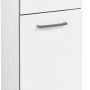 Pelipal Bad-Hochschrank Schwerin, weiß, 30 cm breit, mit Schublade und Tür. Badmöbel für mehr Stauraum.