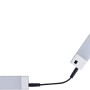 Weiße e2 elektro LED-Lichtleiste Plan S, 10 W, 3.000 K, für Unterbau oder Decke, mit Kabel.