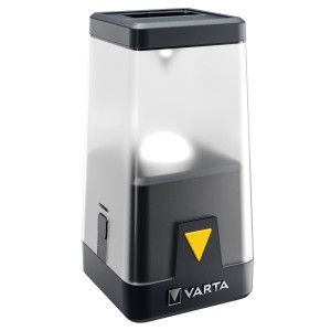 Varta Outdoor Ambiance L30RH: LED-Taschenlampe mit Powerbank und Dimmfunktion.