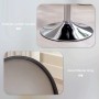 HOMCOM Barhocker: Glänzender runder Metallsockel mit rutschfestem Ring für Stabilität. Ideal für Küche & Wohnzimmer.