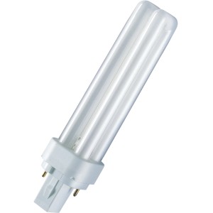 Osram Energiesparlampe G24d-2, 18W, Neutralweiß, 1200 Lumen. Kompakte Bauform für vielfältige Anwendungen.
