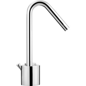 Moderne Waschtischarmatur: baliv WT-370 in Chrom mit Joystick-Hebel.