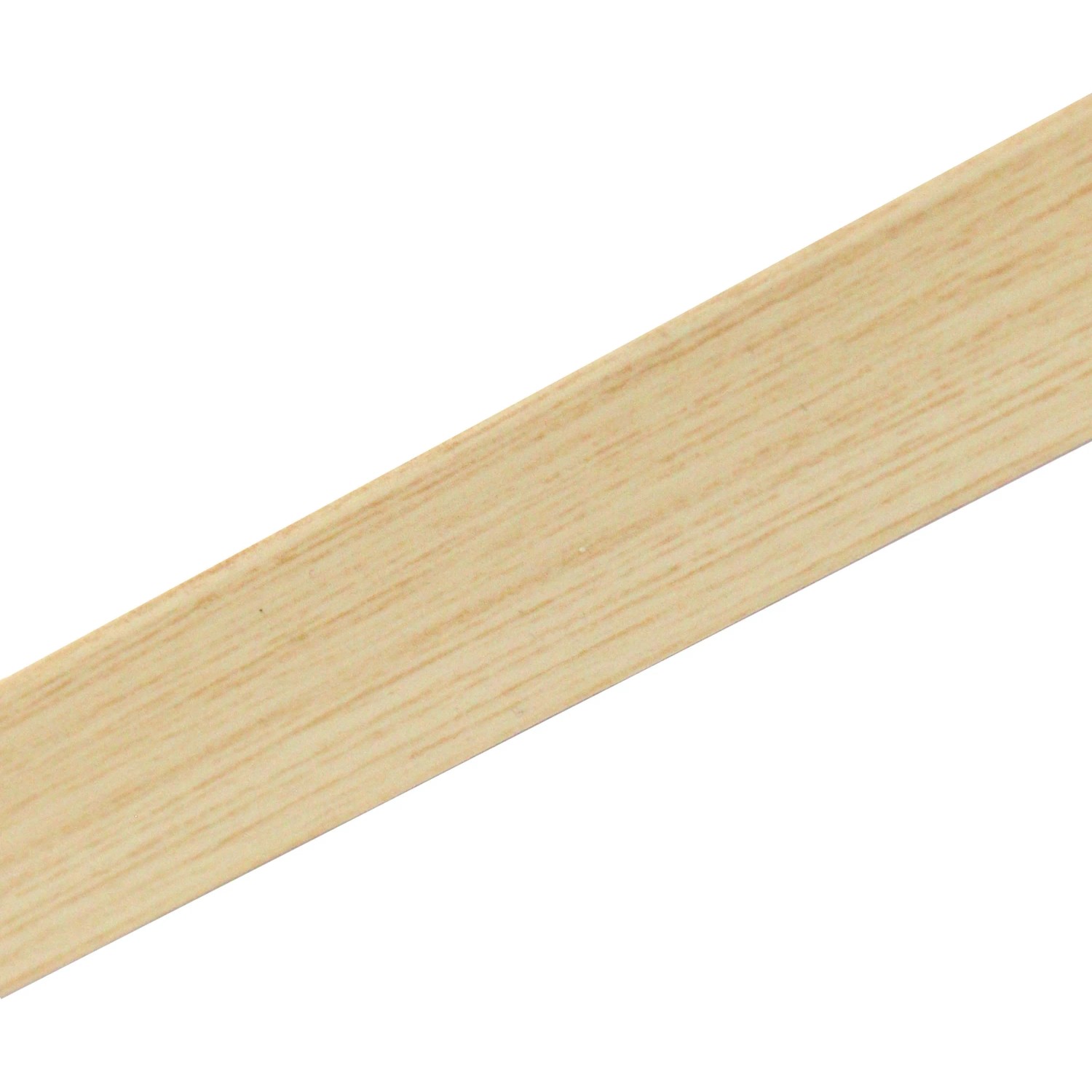 Arcansas Winkelprofil, gleichschenklig, 20x20x1000 mm, PVC, helles Holzdekor.