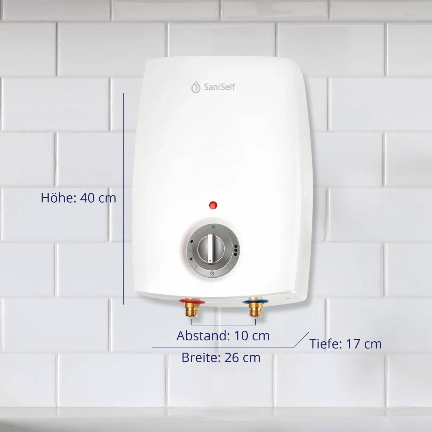 übertisch Boiler 5 Liter Mit Armatur SaniSelf Kleinspeicher OS-5 Basis Übertisch 5 Liter kaufen bei OBI