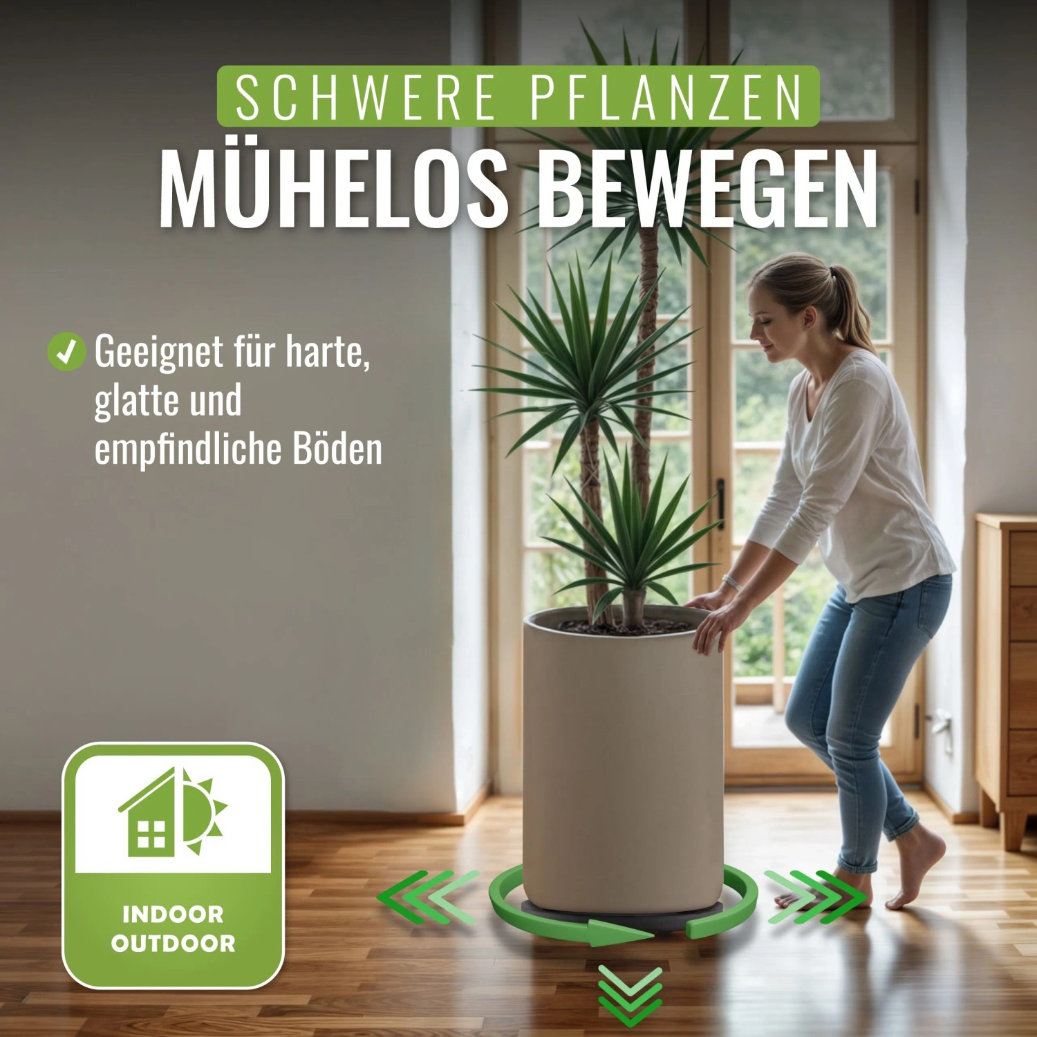 Pflanzwerk® Ultraflacher Pflanzenroller Ø 28 cm x 28cm_9