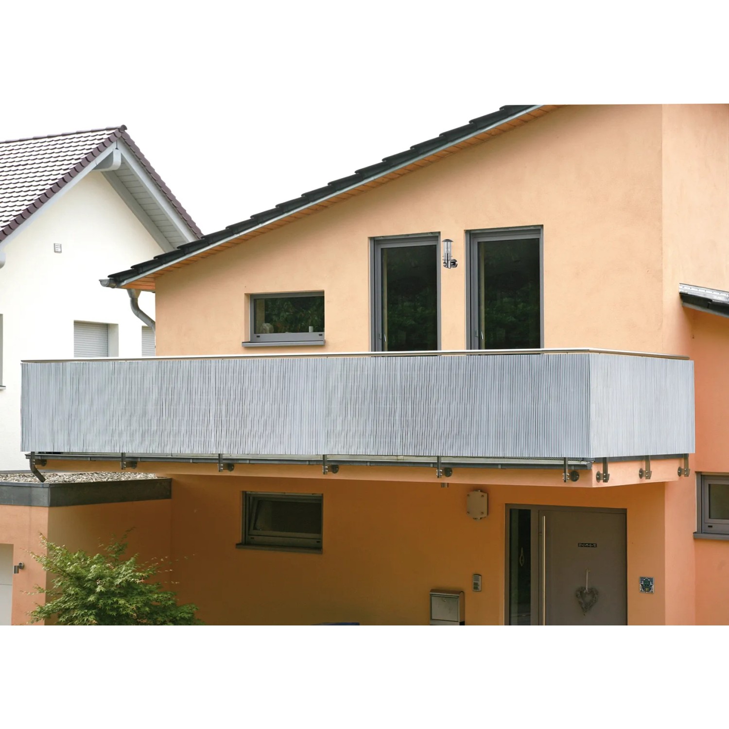 Balkonverkleidung Comfort Silber 180 cm x 300 cm kaufen bei OBI