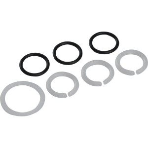 OBI Dichtungs-Set für Zweigriff-Küchenarmatur Alento, 5-teilig, Gummi/Kunststoff.