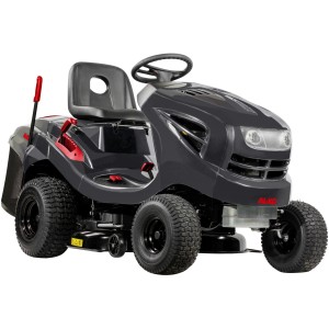 Al-Ko Benzin-Rasentraktor Easy 15-93.2 HD-A, Rasentraktor in Grau mit schwarzem Sitz und roten Akzenten.