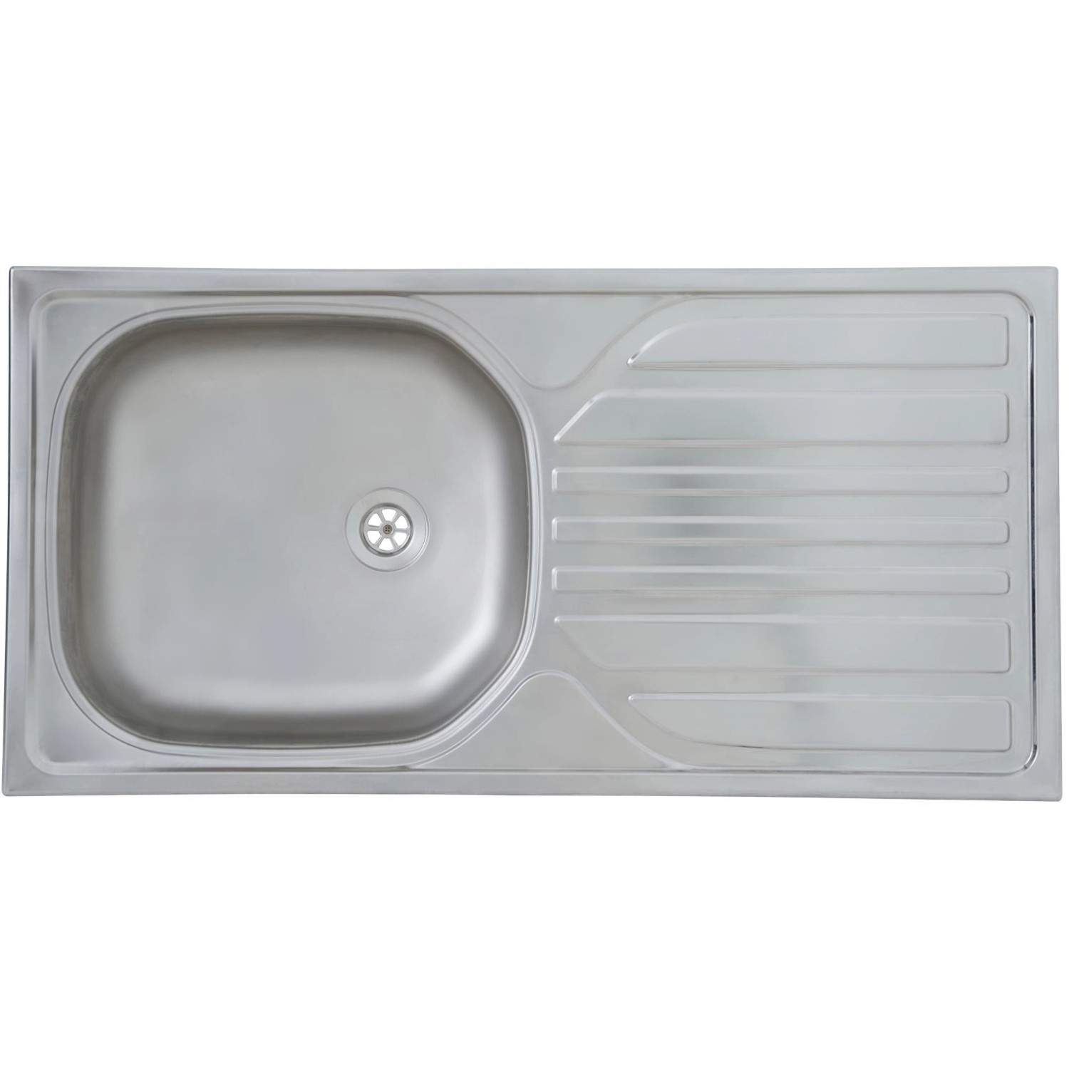 Edelstahl Einbauspüle für Respekta Küchenzeile KB150ESSMI