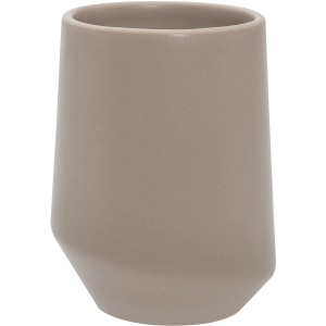 Beiger Spirella Elements Zahnputzbecher Essos aus Keramik.