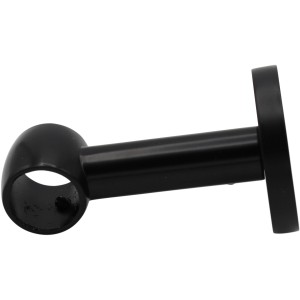 Mydeco Gardinenstange-Halterung Noble Schwarz Ø 2 cm Abstand 6,5 cm