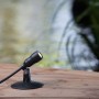 Heissner SMART LIGHT LED-Spot, 1 Watt, warmweiß für Teich, Pool und Garten.