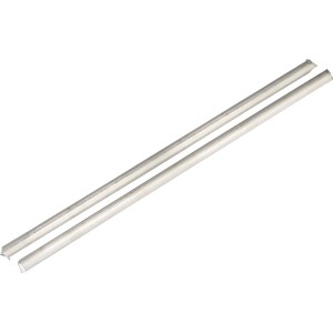 Zwei Stangen Lötzinn (Ø 10mm) von LUX, geeignet zum Weichlöten.