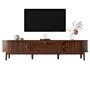 okwish Schrank mit Schubladen für Wohnzimmer 170x39.5x38cm Braun_9