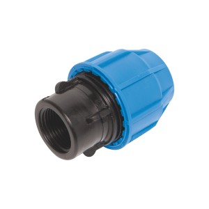 LUX-TOOLS Anschlussverschraubung für PE-Rohre Ø 32 mm x 30,3 mm (Rp 1")