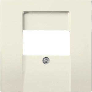 Busch-Jaeger TAE Abdeckung Solo, elfenbeinweiß für Telefondosen.