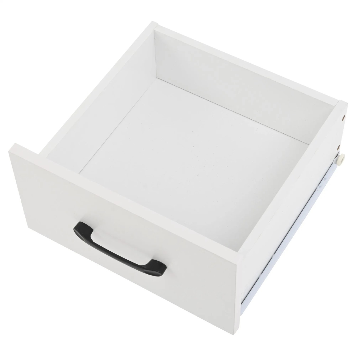 okwish Eckschrank mit Schränken Schubladen Ablagen Wohnzimmer 104x35x155cm Weiß_10