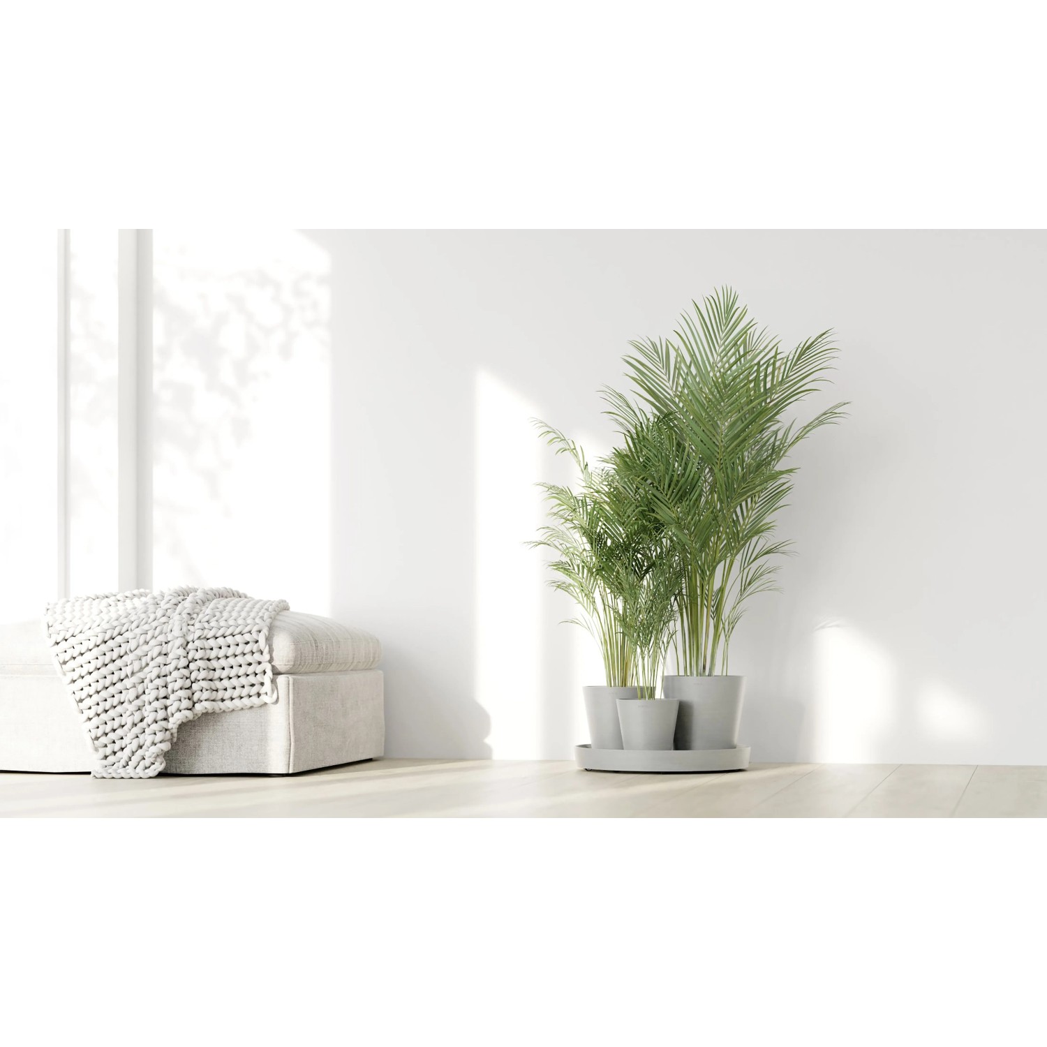 Ecopots Pflanztopf Dubai Weißgrau 56 cm x 30 cm_4