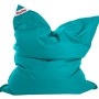 Blauer Sitting Point Sitzsack Big Bag Brava mit 380 l Volumen.
