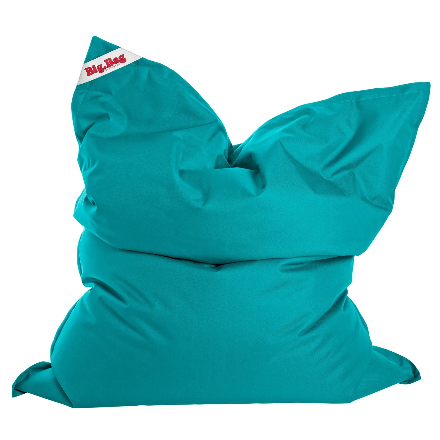 Blauer Sitting Point Sitzsack Big Bag Brava mit 380 l Volumen.