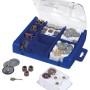 Dremel Zubehörset EZ SpeedClic SC725 mit 70 Teilen im blauen Koffer.