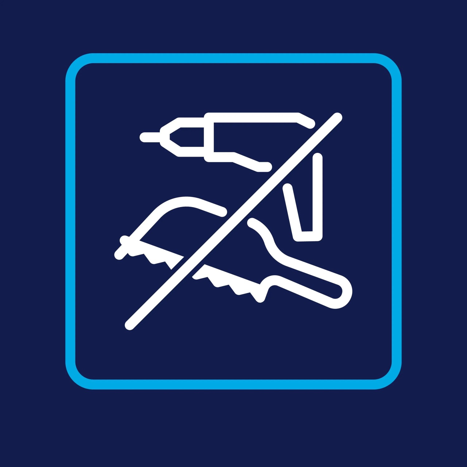 Symbol: tesa® Insect Stop Magnetvorhang Tür – Montage ohne Bohren.