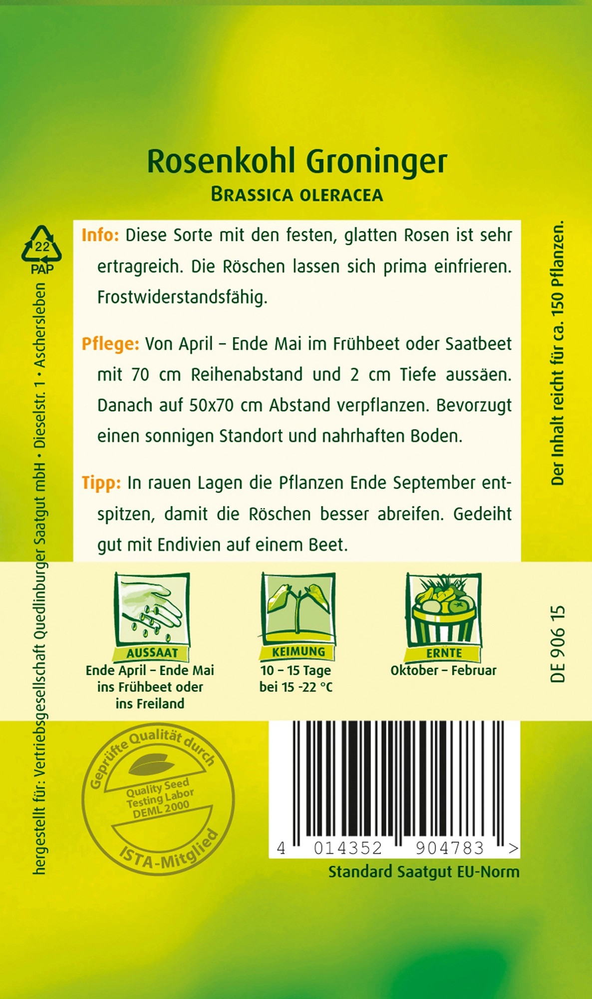 Quedlinburger Rosenkohl ''Groninger'' kaufen bei OBI