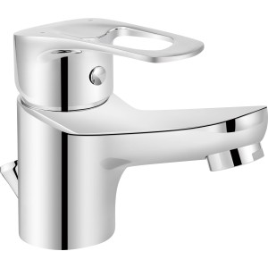 baliv Waschtischarmatur WT-5160 Chrom, Einhebelmischer für Waschbecken im Bad.