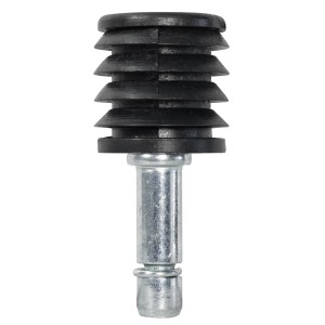 Wagner Rundrohrhülsen & Stifte, 50mm, 2er-Set für Rollen & Räder.