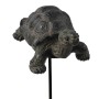 Deko-Figur Baby Schildkröte auf Stab, 11 cm, für die Gartendekoration.