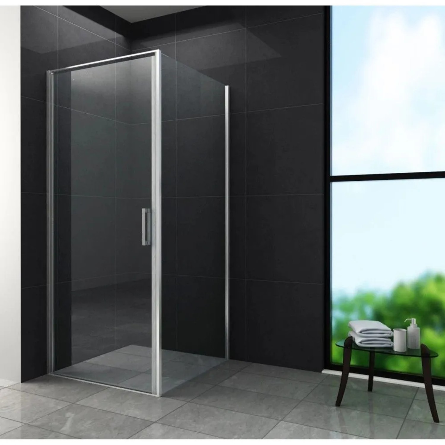 Glasdeals Duschkabine CASSETTA 100 x 100 x 195 cm 3229_2